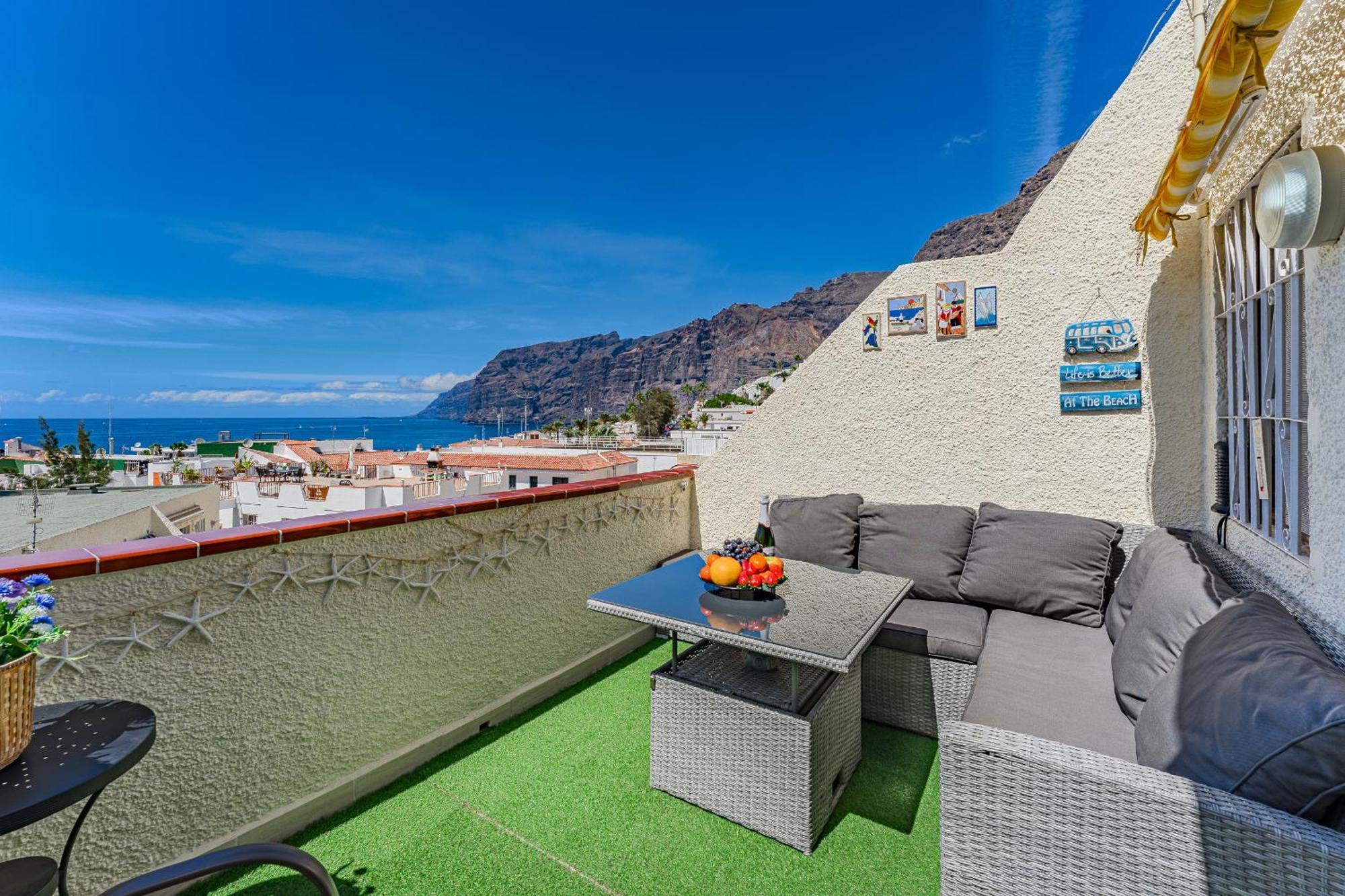 2bedroom LosGigantes Amazing View Free Parking Fibre Acantilado de los Gigantes Exterior foto